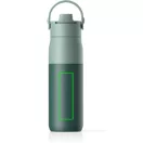 Sticla termos, Brita, 2610E19229, 1000 ml, Cu maner, 28.6xØ8.3 cm, Otel inoxidabil, Verde