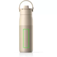   Sticla termos, Brita, 2610E19227, 1000 ml, Cu maner, 28.6xØ8.3 cm, Otel inoxidabil, Bej