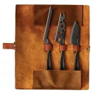 Set cutite de bucatarie, 2502E16003, Boska, 28.7 x 24.6 x 5.3 cm, Otel, Negru