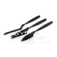   Set cutite de bucatarie, 2502E16003, Boska, 28.7 x 24.6 x 5.3 cm, Otel, Negru