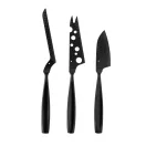 Set cutite de bucatarie, 2502E16003, Boska, 28.7 x 24.6 x 5.3 cm, Otel, Negru