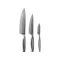 Set cutite de bucatarie, 2502E16005, Boska, 32.7 x 4.4 x 2 cm, Otel, Argintiu steel
