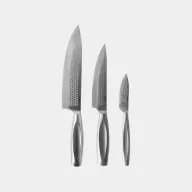   Set cutite de bucatarie, 2502E16005, Boska, 32.7 x 4.4 x 2 cm, Otel, Argintiu steel