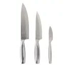 Set cutite de bucatarie, 2502E16005, Boska, 32.7 x 4.4 x 2 cm, Otel, Argintiu steel