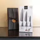 Set cutite de bucatarie, 2502E16005, Boska, 32.7 x 4.4 x 2 cm, Otel, Argintiu steel