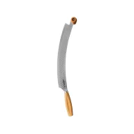   Cutit de branzeturi si pizza, Boska, 2610E19060, 44.9x7.9x5.5 cm, Otel inoxidabil, Lemn, Argintiu Steel