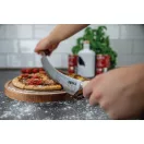 Cutit de branzeturi si pizza, Boska, 2610E19060, 44.9x7.9x5.5 cm, Otel inoxidabil, Lemn, Argintiu Steel