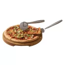 Set Pizza, 2502E15840, Boska, 27 x 7.8 x 1.5 cm, Otel, Argintiu steel