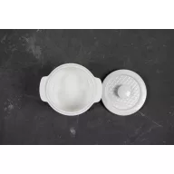   Vas 500 ml, 2502E15836, Boska, 15.2 x 15.4 x 14 cm, Portelan, Fonta, Alb