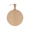 Tocator alimente, 2502E16073, Boska, 44.5 x 33 x 1.8 x ⌀33 cm, Lemn, Maro