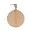 Tocator alimente, 2502E16073, Boska, 44.5 x 33 x 1.8 x ⌀33 cm, Lemn, Maro