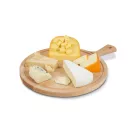 Tocator alimente, 2502E16073, Boska, 44.5 x 33 x 1.8 x ⌀33 cm, Lemn, Maro