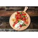 Tocator alimente, 2502E16073, Boska, 44.5 x 33 x 1.8 x ⌀33 cm, Lemn, Maro