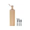Set tocator, 2502E16072, Boska, 44 x 11.2 x 2.8 cm, Lemn, Maro
