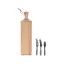 Set tocator, 2502E16072, Boska, 44 x 11.2 x 2.8 cm, Lemn, Maro