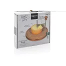Set Cheese, 2502E15837, Boska, 14.3 x ⌀22.2 cm, Otel, Argintiu steel