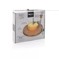   Set Cheese, 2502E15837, Boska, 14.3 x ⌀22.2 cm, Otel, Argintiu steel
