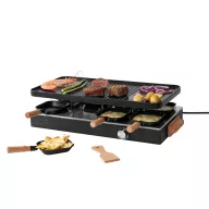   Gratar Gourmet Party, Boska, 2610E18888, 53.4x26x14.5 cm, Otel inoxidabil, Lemn, Negru