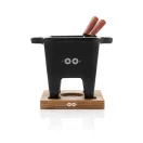 Set Fondue, 2502E15842, Boska, 10.5 x 14.5 x 12.3 cm, Ceramica, Lemn, Negru