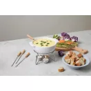 Set Fondue, 2509E17024, Boska, 20.4x15.6x15.8xØ 15.5 cm, Ceramica, Otel, Alb