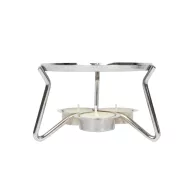   Set Fondue, 2509E17024, Boska, 20.4x15.6x15.8xØ 15.5 cm, Ceramica, Otel, Alb