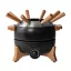 Set Fondue, 2509E17025, Boska, 26.5x20x19.8 cm, Otel, Lemn, Negru