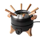 Set Fondue, 2509E17025, Boska, 26.5x20x19.8 cm, Otel, Lemn, Negru