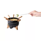 Set Fondue, 2509E17025, Boska, 26.5x20x19.8 cm, Otel, Lemn, Negru