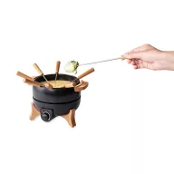   Set Fondue, 2509E17025, Boska, 26.5x20x19.8 cm, Otel, Lemn, Negru