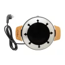 Set Fondue, 2509E17025, Boska, 26.5x20x19.8 cm, Otel, Lemn, Negru