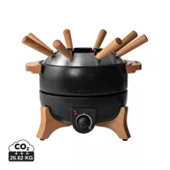   Set Fondue, 2509E17025, Boska, 26.5x20x19.8 cm, Otel, Lemn, Negru