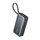 Powerbank Anker, 2610E17989, 10000 mAh, 30 W, USB-A, USB-C, 10.4x5.3x2.6 cm, Policarbonat, ABS, Negru