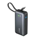 Powerbank Anker, 2610E17989, 10000 mAh, 30 W, USB-A, USB-C, 10.4x5.3x2.6 cm, Policarbonat, ABS, Negru