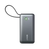   Powerbank Anker, 2610E17989, 10000 mAh, 30 W, USB-A, USB-C, 10.4x5.3x2.6 cm, Policarbonat, ABS, Negru