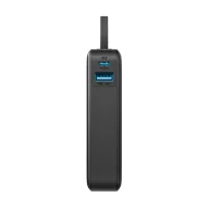   Powerbank Anker, 2610E17989, 10000 mAh, 30 W, USB-A, USB-C, 10.4x5.3x2.6 cm, Policarbonat, ABS, Negru