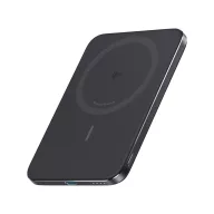   Powerbank Anker, 2610E17990, 5000 mAh, 15 W, USB-A, USB-C, 10.2x7x0.9 cm, Policarbonat, ABS, Negru