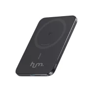   Powerbank Anker, 2610E17990, 5000 mAh, 15 W, USB-A, USB-C, 10.2x7x0.9 cm, Policarbonat, ABS, Negru