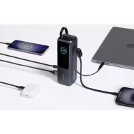  Baterie externa 25000 mAh, 165 W, USB-C, USB-A, 2509E16987, Anker, 15.7x5.4x4.9 cm, Policarbonat, ABS, Gri