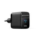 Adaptor incarcator 45 W, 2509E16985, Anker, 4.5x2.9x5 cm, ABS, Negru