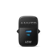   Adaptor incarcator 45 W, 2509E16985, Anker, 4.5x2.9x5 cm, ABS, Negru