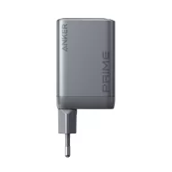   Adaptor 3 porturi, Anker, 2610E18084, 100 W, USB-A, USB-C, 4.4x2.9x6.8 cm, Policarbonat, Gri