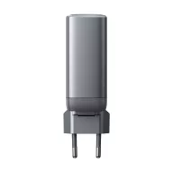   Adaptor 3 porturi, Anker, 2610E18084, 100 W, USB-A, USB-C, 4.4x2.9x6.8 cm, Policarbonat, Gri