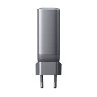   Adaptor 3 porturi, Anker, 2610E18084, 100 W, USB-A, USB-C, 4.4x2.9x6.8 cm, Policarbonat, Gri