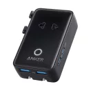 Adaptor 5-in-1, Anker, 2610E18083, 20 W, USB-A, USB-C, 8.6x5x2.5 cm, Policarbonat, Negru