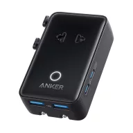   Adaptor 5-in-1, Anker, 2610E18083, 20 W, USB-A, USB-C, 8.6x5x2.5 cm, Policarbonat, Negru