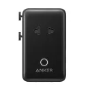 Adaptor 5-in-1, Anker, 2610E18083, 20 W, USB-A, USB-C, 8.6x5x2.5 cm, Policarbonat, Negru