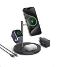 Incarcator wireless, Anker, 2610E18902, 15 W, 14x14x16.5 cm, Policarbonat, ABS, Negru
