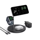 Incarcator wireless, Anker, 2610E18902, 15 W, 14x14x16.5 cm, Policarbonat, ABS, Negru