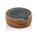 Razatoare, AdHoc, 2610E18874, 5xØ12.5 cm, Otel inoxidabil, Lemn, Maro