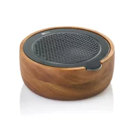   Razatoare, AdHoc, 2610E18874, 5xØ12.5 cm, Otel inoxidabil, Lemn, Maro